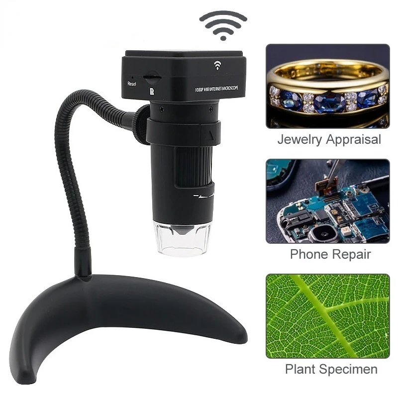 1080P HD 200X Wireless WIFI Mo - Electronics Repair Lab 评论和价格