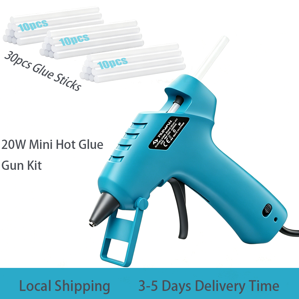 20W Mini Hot Glue Gun Kit 30Pc - Electronics Repair School 评论和价格