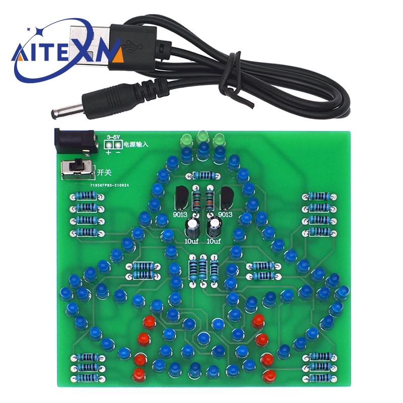 DC 3-5V DIY LED Swing Wind Chi - Electronics Repair School 评论和价格